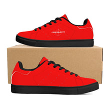 Load image into Gallery viewer, Mens Low Top Leather Sneakers