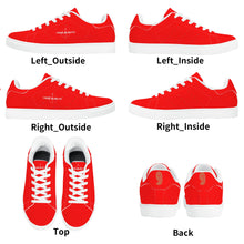 Load image into Gallery viewer, Mens Low Top Leather Sneakers