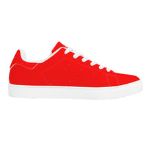 Load image into Gallery viewer, Mens Low Top Leather Sneakers
