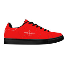 Load image into Gallery viewer, Mens Low Top Leather Sneakers