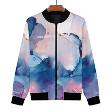 Load image into Gallery viewer, Womens Zip Up Bomber Jacket