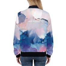 Load image into Gallery viewer, Womens Zip Up Bomber Jacket