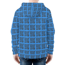 Load image into Gallery viewer, Mens All Over Print Zip Up Hoodie