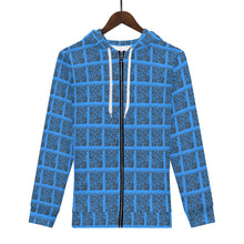 Load image into Gallery viewer, Mens All Over Print Zip Up Hoodie