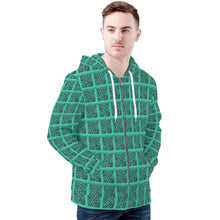 Load image into Gallery viewer, Mens All Over Print Zip Up Hoodie