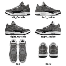 Load image into Gallery viewer, Mens Retro High Top Leather Basketball Sneakers-A5