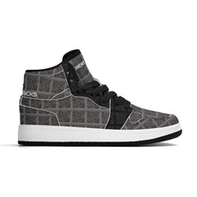 Load image into Gallery viewer, Children Premium High Top Leather Sneakers