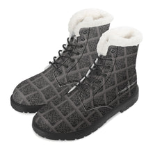 Load image into Gallery viewer, Mens Faux Fur Leather Boots
