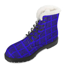 Load image into Gallery viewer, Mens Faux Fur Leather Boots