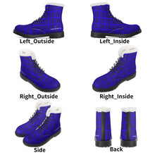 Load image into Gallery viewer, Mens Faux Fur Leather Boots