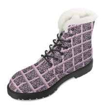 Load image into Gallery viewer, Womens Faux Fur Leather Boots