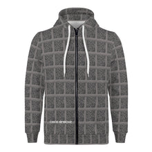 Load image into Gallery viewer, Mens All Over Print Zip Up Hoodie