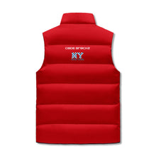 Load image into Gallery viewer, Mens Warm Stand Collar Zip Up Puffer Vest