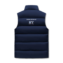 Load image into Gallery viewer, Mens Warm Stand Collar Zip Up Puffer Vest