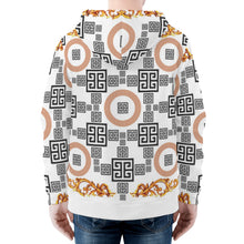 Load image into Gallery viewer, Mens All Over Print Classic Zip Hoodie