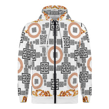 Load image into Gallery viewer, Mens All Over Print Classic Zip Hoodie