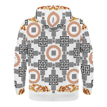 Load image into Gallery viewer, Mens All Over Print Classic Zip Hoodie