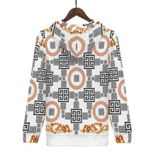 Load image into Gallery viewer, Mens All Over Print Classic Zip Hoodie