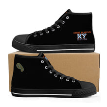Load image into Gallery viewer, Mens High Top Canvas Shoes - Customized Tongue