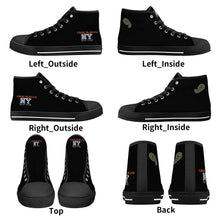 Load image into Gallery viewer, Mens High Top Canvas Shoes - Customized Tongue