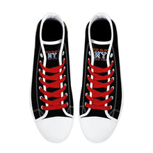Load image into Gallery viewer, Mens High Top Canvas Shoes - Customized Tongue