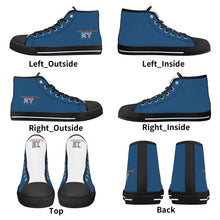 Load image into Gallery viewer, Mens High Top Canvas Shoes - Customized Tongue