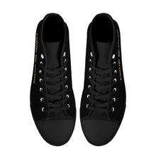 Load image into Gallery viewer, Mens Printed + Embroidered High Top Canvas Shoes