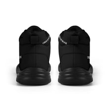 Load image into Gallery viewer, Mens High Top Leather Chunky Sneakers