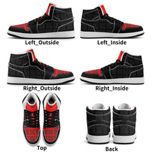 Load image into Gallery viewer, Mens Premium High Top Leather Sneakers