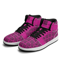Load image into Gallery viewer, Womens Premium High Top Leather Sneakers