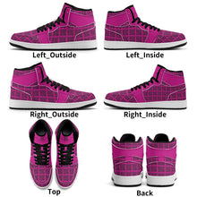 Load image into Gallery viewer, Womens Premium High Top Leather Sneakers