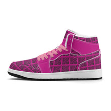 Load image into Gallery viewer, Womens Premium High Top Leather Sneakers