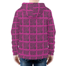 Load image into Gallery viewer, Mens All Over Print Classic Zip Hoodie