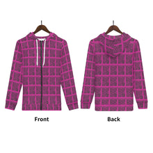 Load image into Gallery viewer, Mens All Over Print Classic Zip Hoodie
