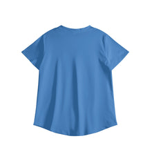 Load image into Gallery viewer, Womens Printed V Neck Workwear Nursing Tops