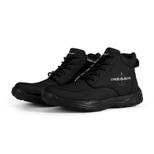 Load image into Gallery viewer, Womens High Top Leather Chunky Sneakers