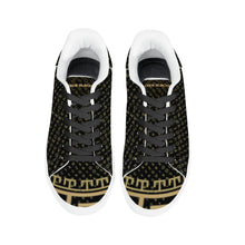 Load image into Gallery viewer, Mens Low Top Breathable Leather Sneakers