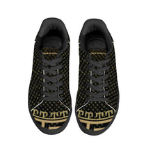 Load image into Gallery viewer, Mens Low Top Breathable Leather Sneakers