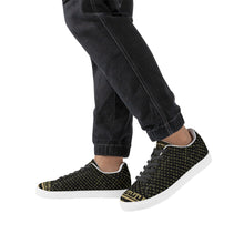 Load image into Gallery viewer, Mens Low Top Breathable Leather Sneakers