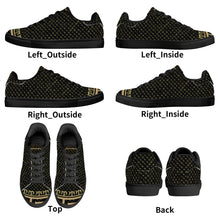 Load image into Gallery viewer, Mens Low Top Breathable Leather Sneakers