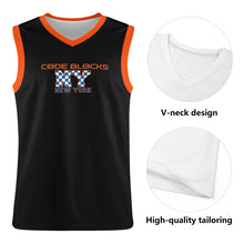 Load image into Gallery viewer, Mens All Over Print Basketball Jersey Tank Top