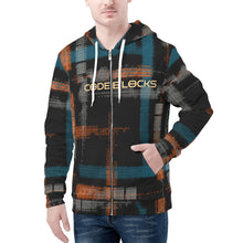Load image into Gallery viewer, Mens All Over Print Classic Zip Hoodie