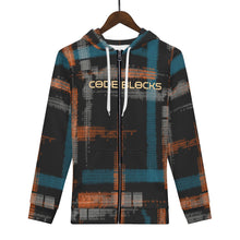 Load image into Gallery viewer, Mens All Over Print Classic Zip Hoodie