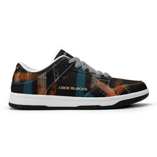 Load image into Gallery viewer, Mens Dunk Stylish Low Top Leather Sneakers