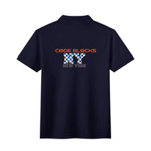 Load image into Gallery viewer, Unisex Half printed Cotton Polo Shirt