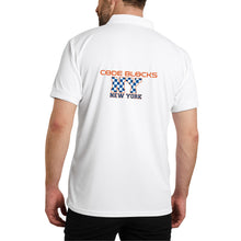 Load image into Gallery viewer, Unisex Half printed Cotton Polo Shirt