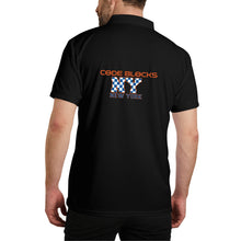 Load image into Gallery viewer, Unisex Half printed Cotton Polo Shirt