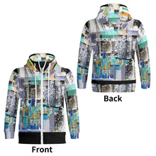 Load image into Gallery viewer, Adult Full Zip Turtleneck Hoodie Streetwear