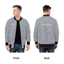 Load image into Gallery viewer, Mens All Over Print Zip Bomber Jacket