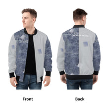 Load image into Gallery viewer, Mens All Over Print Zip Bomber Jacket